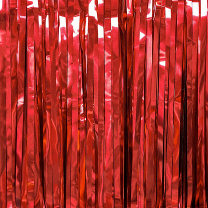 PartyWoo Silver Streamers 3pcs Tinsel Backdrop 8.2FT Metallic Tinsel Foil Fringe Streamer Curtains Party Photo Booth Backdrop for Graduation Baby Shower Bachelorette Wedding Disco Party Decorations