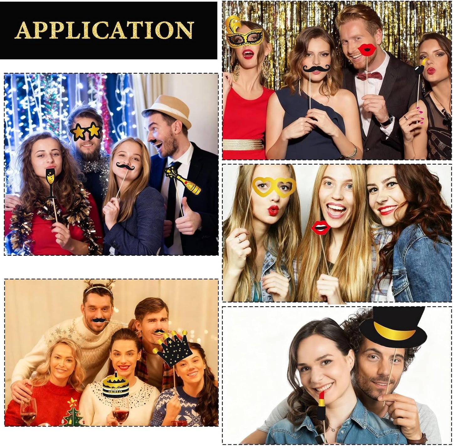 Hawaiian Party Photo Booth Props Kit, 30 PCS Luau Photo Booth Props with Large Inflatable Selfie Picture Frame for Hawaiian Tropical Tiki Summer Pool Party Supplies