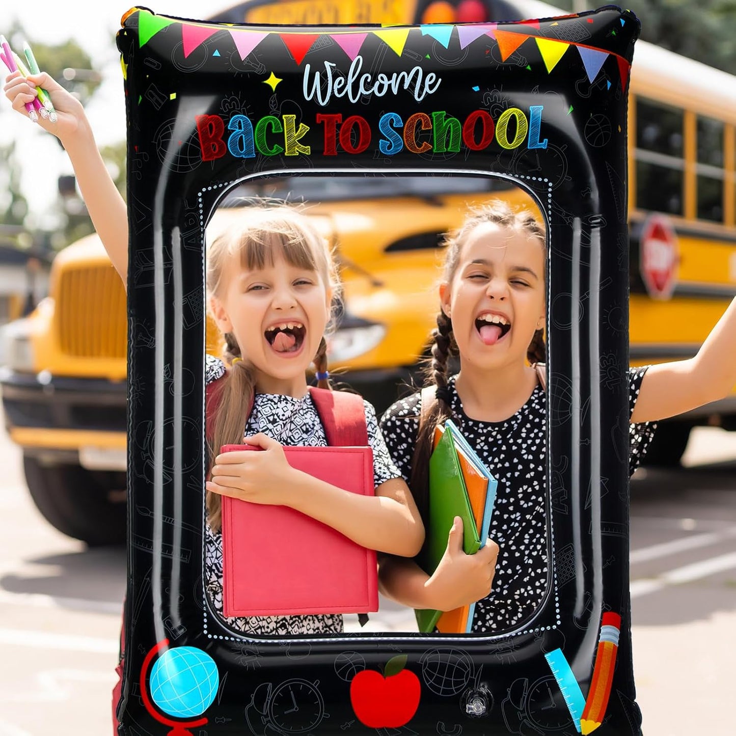 VioraWhite Western Wanted Party Decorations Western Wanted Photo Frame 27 Inches Fun Inflatable Photo Frame 3D Wild West Selfie Backdrop for Cowboy Theme Events Cowboy Birthday Party