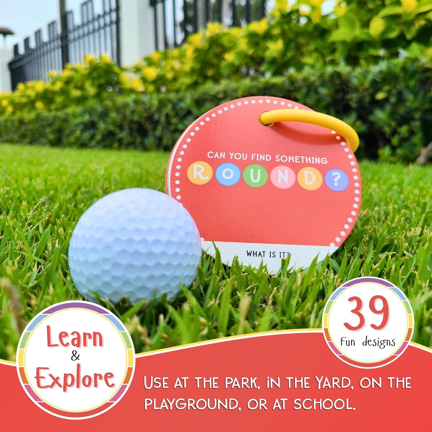 Children's Scavenger Hunt | Toddler Activities | Games for 2, 3 Year Old's & Up | Kids Educational Scavenger Hunt Cards (Outdoor Edition)
