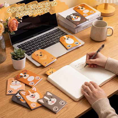 Maxdot 48 Pcs Farm Animals Mini Notebooks Bulk Party Favors Gift Small Cute Pocket Notepads with 20 Sheets, Gifts for Birthday, Back to School Party Classroom Prizes Gift