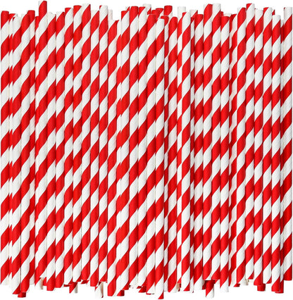 Black Paper Straws 1000 Count - 7.75" x 0.24", 100% Biodegradable & Compostable, Disposable Drinking Straws Bulk - Cocktail, Bars, Restaurants