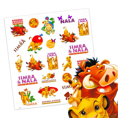 Disney Tattoos Party Favors Mega Assortment ~ Bundle Includes 7 Disney Favorites Temporary Tattoo Packs Featuring Princess, Toy Story, Frozen, Cars, Lion King and More (Over 175 Tattoos!)
