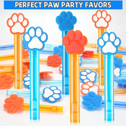 24PCS Animal Bubble Wands for Wild One Birthday Baby Shower Decorations Safari Jungle Theme Party Favors Supplies, Pinata Goodie Bags Filler, Classroom Prizes, Valentines Gifts, Easter Stuffers