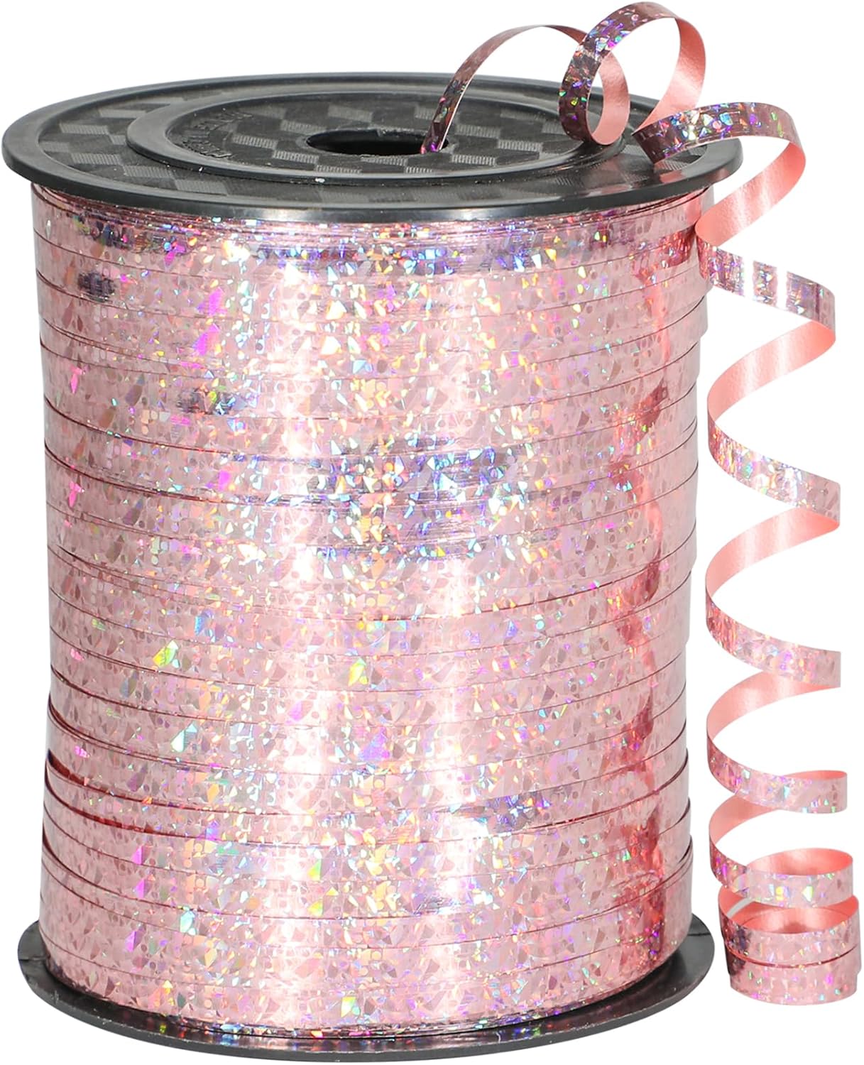 Silver Ribbon, 500 Yard Premium Silver Curling Ribbon, Metallic Shiny Curling Ribbon for Gift Wrapping, Balloon Ribbon, Balloon String, Curly Ribbon, 3/16" Ribbon for Birthday, Christmas
