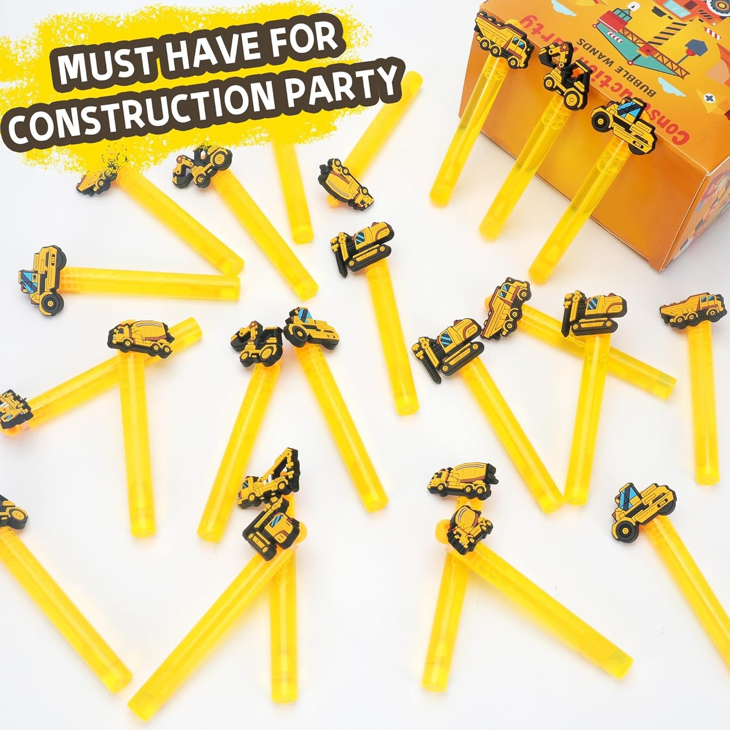 24PCS Animal Bubble Wands for Wild One Birthday Baby Shower Decorations Safari Jungle Theme Party Favors Supplies, Pinata Goodie Bags Filler, Classroom Prizes, Valentines Gifts, Easter Stuffers