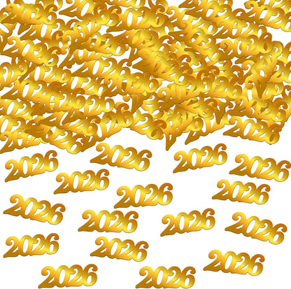 Black and Gold Grad Graduation Decorations 2026 - Pack of 1000, Congrats Grad Graduation Confetti 2026 | Grad Confetti Class of 2026 for Black and Gold 2026 Graduation Decorations, KatchOn