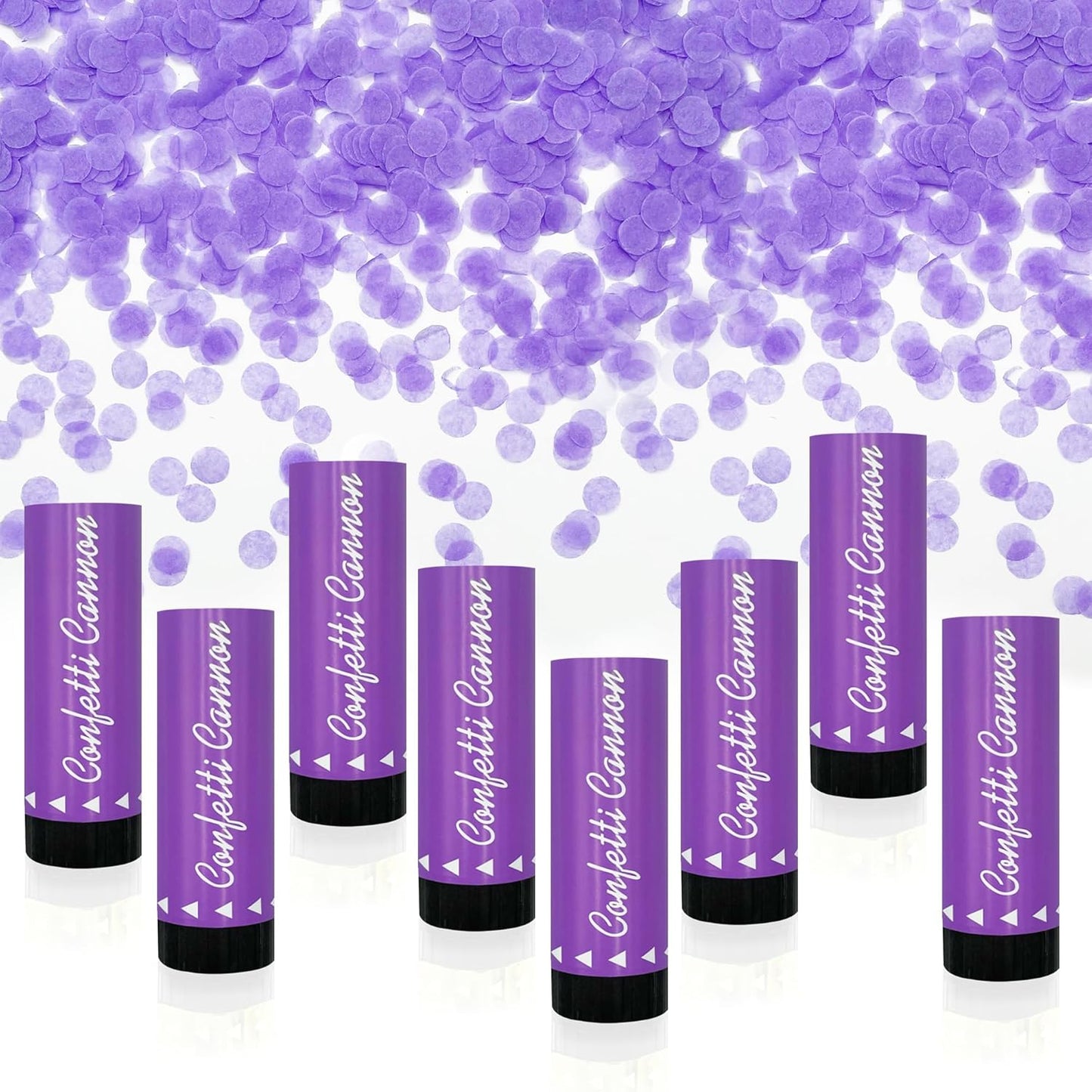 Confetti Poppers Cannons for Wedding Birthday Graduation Baby Shower Anniversary Christmas New Year's Kids Fun Party Supplies Decorations and Favors (Gold)