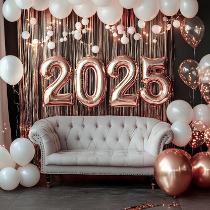 PartyWoo Silver Streamers 3pcs Tinsel Backdrop 8.2FT Metallic Tinsel Foil Fringe Streamer Curtains Party Photo Booth Backdrop for Graduation Baby Shower Bachelorette Wedding Disco Party Decorations
