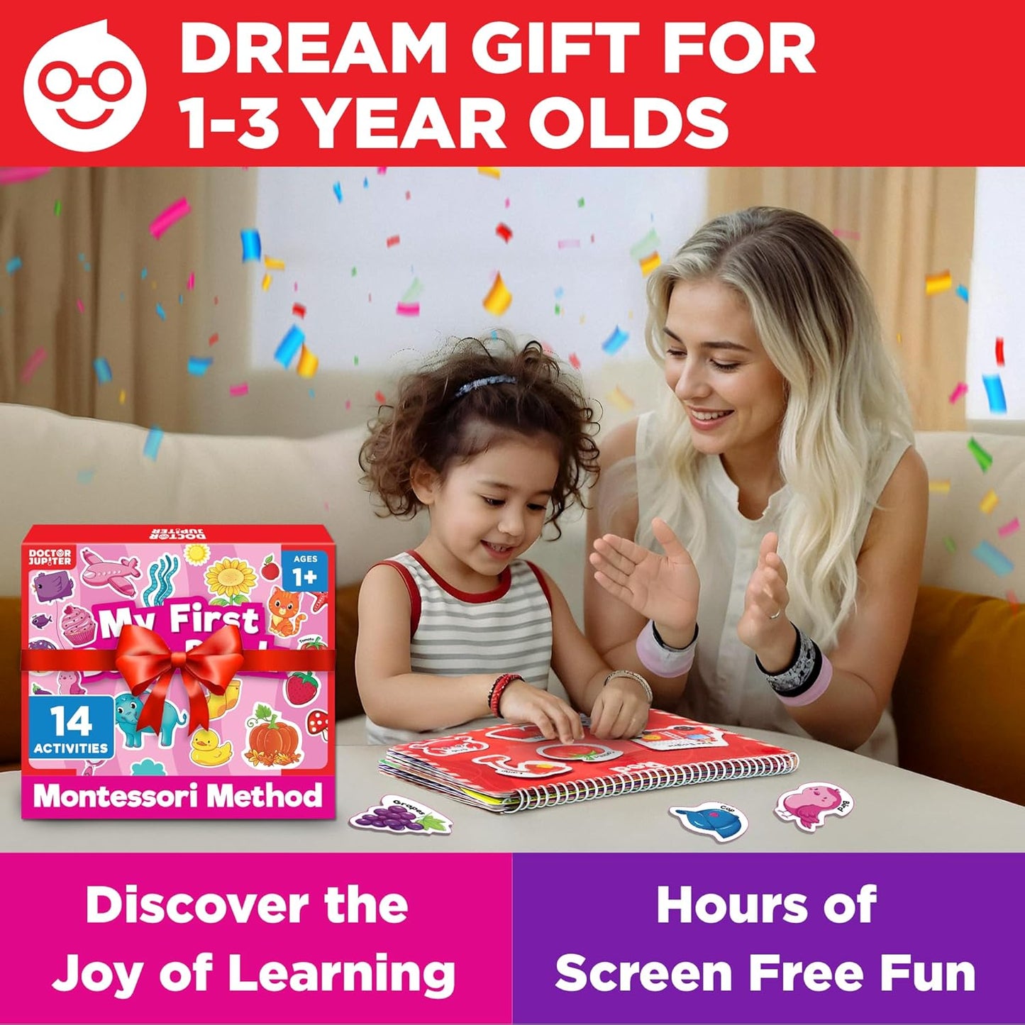 Doctor Jupiter Scavenger Hunt | Toys for Ages 2-4 | Birthday Gift Ideas for 2 Year Old Boys and Girls | Toddler Toys for 2-3-4 Year Old | Learning & Education Toys