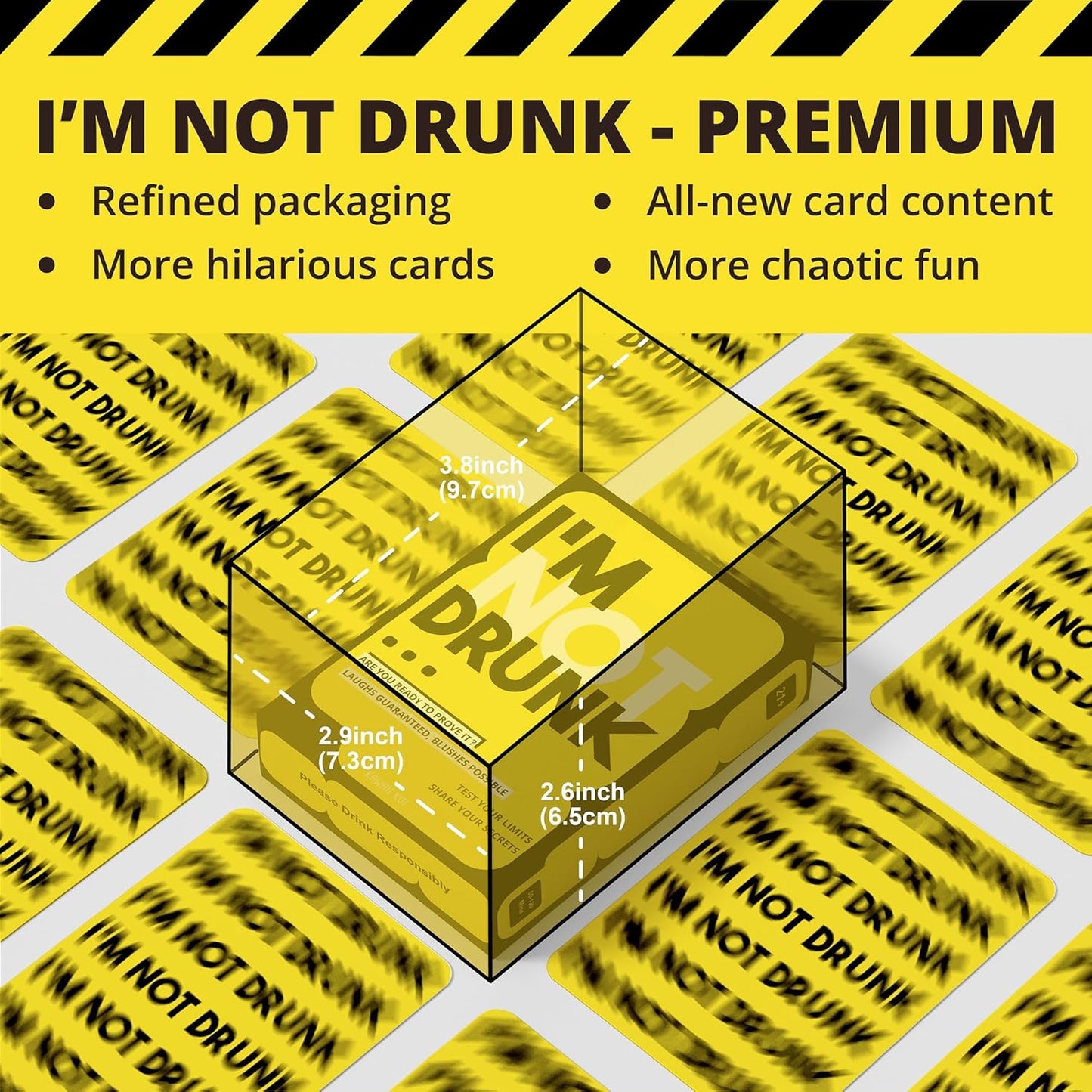 KAWAII KOI I’M NOT Drunk – Party Drinking Card Game for Game Night & Parties, Funny Party Game for Adults, Perfect for 21st Birthday & Bachelorette Parties