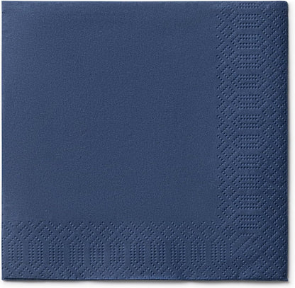 Black Beverage Napkins (300 Count) 2-Ply Disposable Cocktail Napkins for Bar, Weddings, Parties, Events, Premium Quality and EU Made