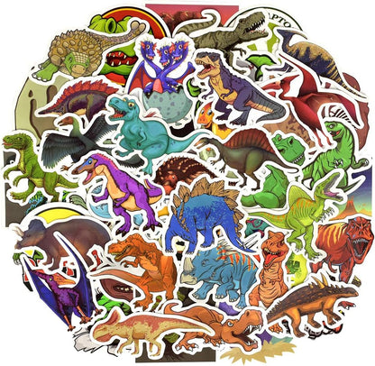 QTL Neon Stickers for Teens & Students Prizes, Waterproof Vinyl Party Favor Stickers, School Rewards, Water Bottle and Laptop, 50PCS - Colors B