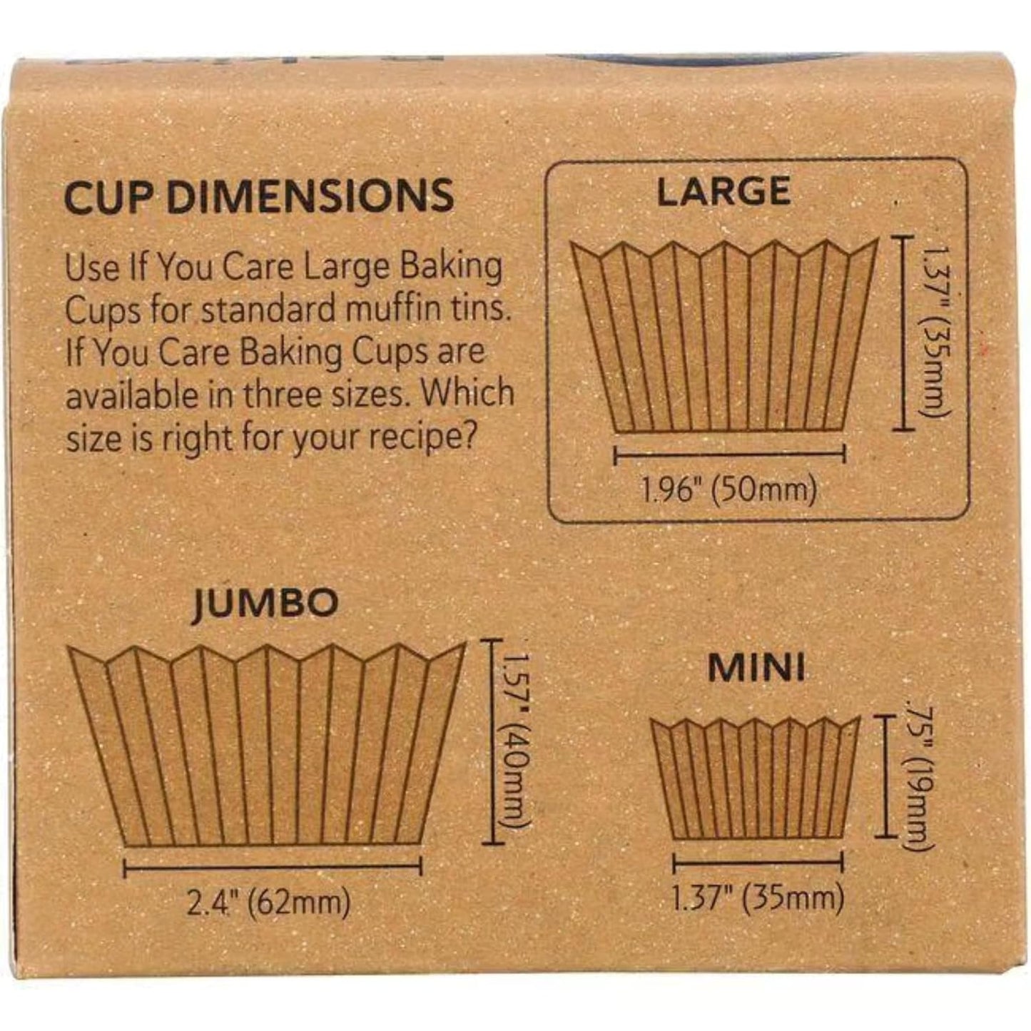 IF YOU CARE If You Care Baking Cup Large, 60 ct, 60 CT