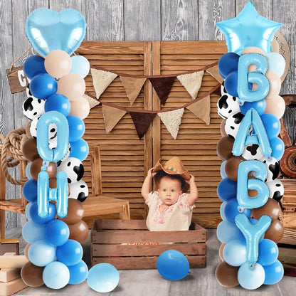2 Sets Graduation Balloon Column Stand Kits with Balloons 2026 Grad Themed Decoration Navy Blue Balloon Tower Stand Kit for Grad High School & College Celebration Party Decor