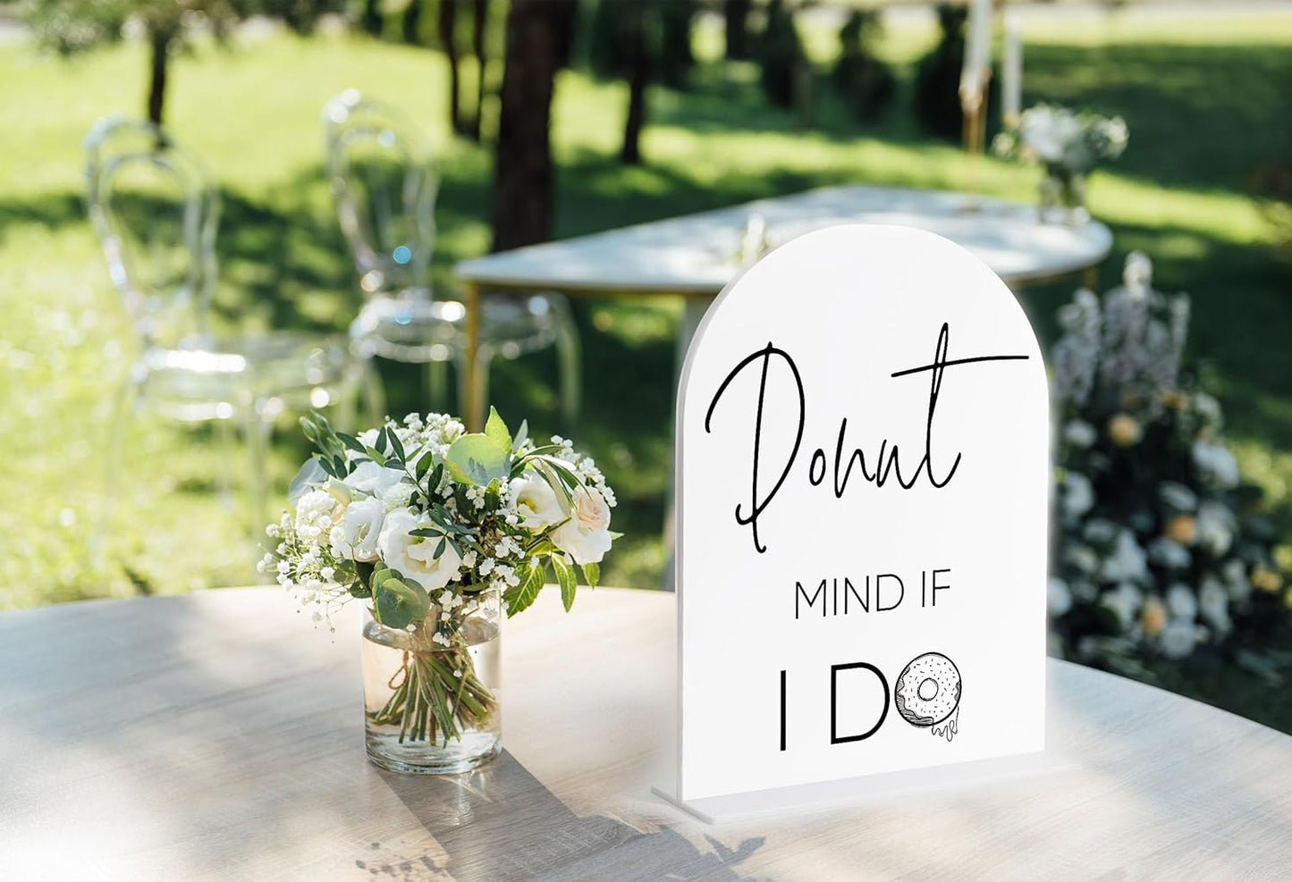 Audio Guest Book Sign, White Arch Acrylic Wedding Sign, Audio Guest Book Wedding Phone, Bridal Shower Decor, Engagement Party Decor, Centerpiece Table Decorations Party for Bride and Groom-14