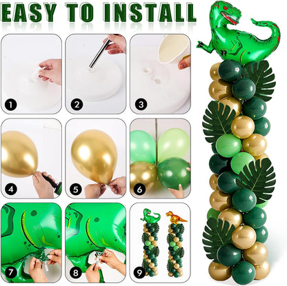 2 Sets Graduation Balloon Column Stand Kits with Balloons 2026 Grad Themed Decoration Navy Blue Balloon Tower Stand Kit for Grad High School & College Celebration Party Decor