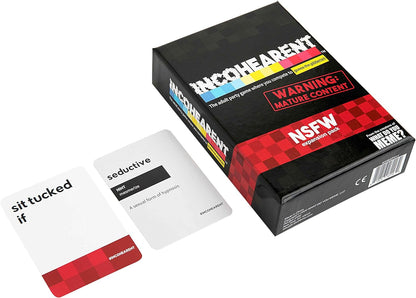 Incohearent by Relatable – Guess the Gibberish Party Game for Adults, Funny Card Game Activity for Groups, Bachelorette Party Favorite, Summer Fun for Game Night, Travel-Friendly with 300 Cards