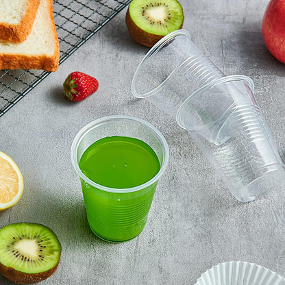 Lilymicky 500 Pack 9 oz Clear Plastic Cups, Disposable Drinking Cups, Plastic Party Cups for Birthday Parties, Picnics, Ceremonies, and Any Events