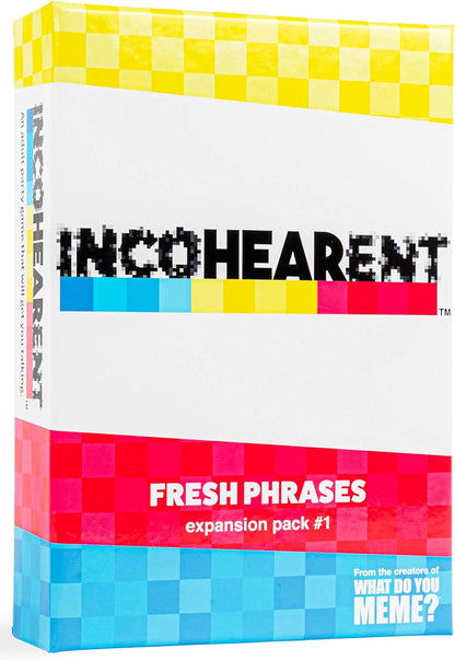 Incohearent by Relatable – Guess the Gibberish Party Game for Adults, Funny Card Game Activity for Groups, Bachelorette Party Favorite, Summer Fun for Game Night, Travel-Friendly with 300 Cards