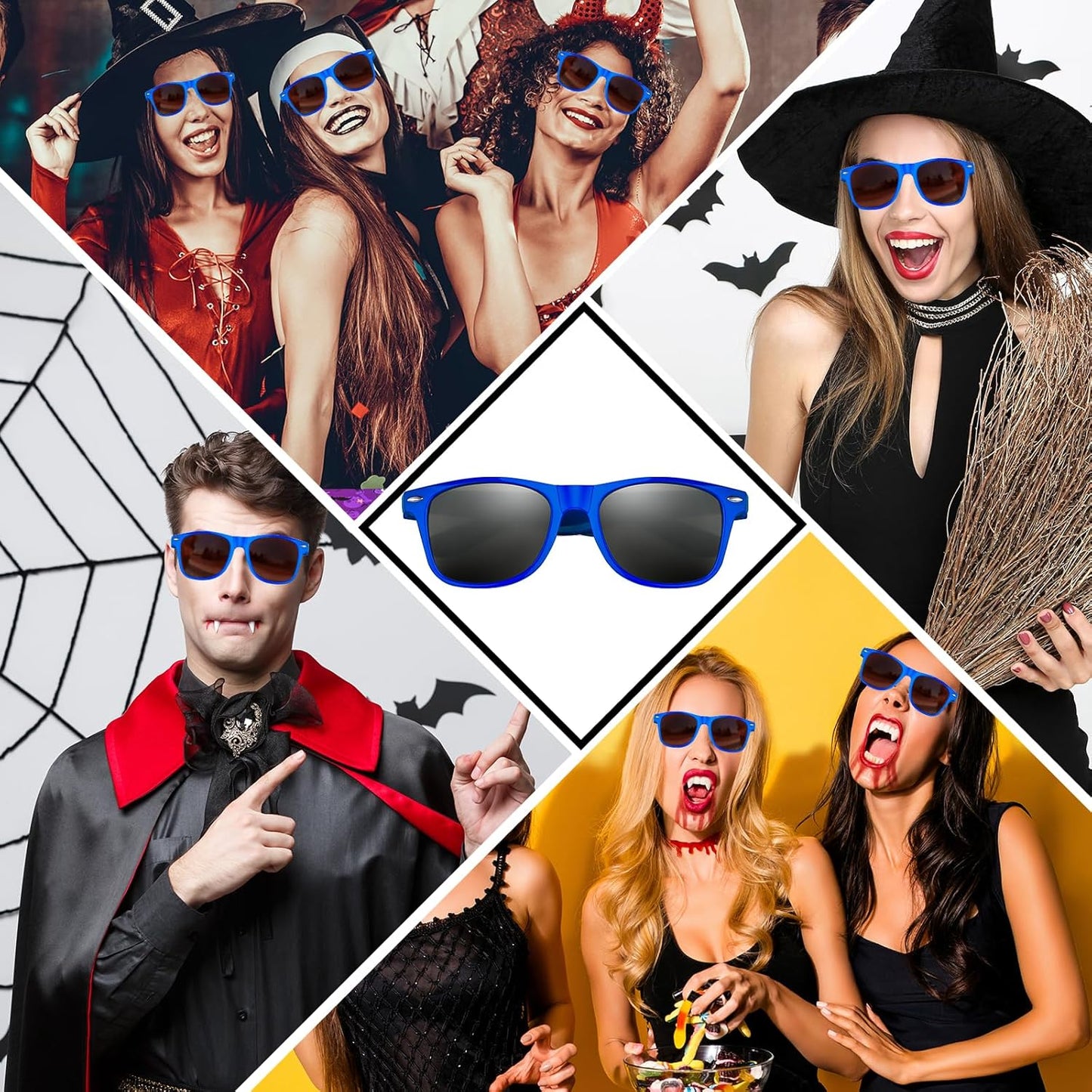 ASTARON Sunglasses Bulk, 6/12/24/48 Pack Sunglasses Party Favors for Summer Beach Pool Birthday Wedding Party Supplies
