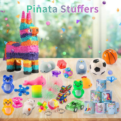 57PCS Treasure Chest for Kids Small Prizes Party Favors for Kids 8-12 4-8 3-5 Rewards, Treasure Box Fidget Toys for Classroom Prizes, Goodie Bag Stuffers, Pinata Filler, Claw Machine Toys Refill