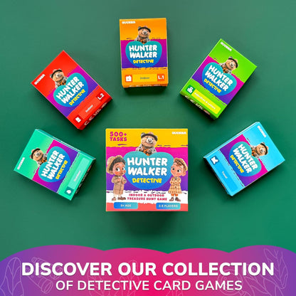 QUOKKA Scavenger Hunt Cards for Toddlers and Kids Ages 4-8 - Indoor Search and Find Activities for Kids Ages 6-8 - Educational Party Games for 3-6 Year Olds