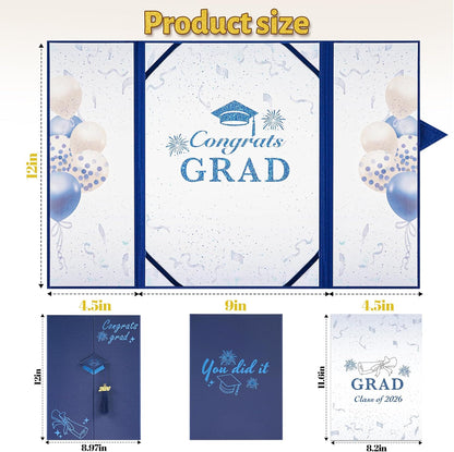 Graduation Decorations 2026 Pink,Graduation Guest Book,Autograph Book with Tassel Class of 2026 Graduate Party Decorations,Graduation Signature Guest Book