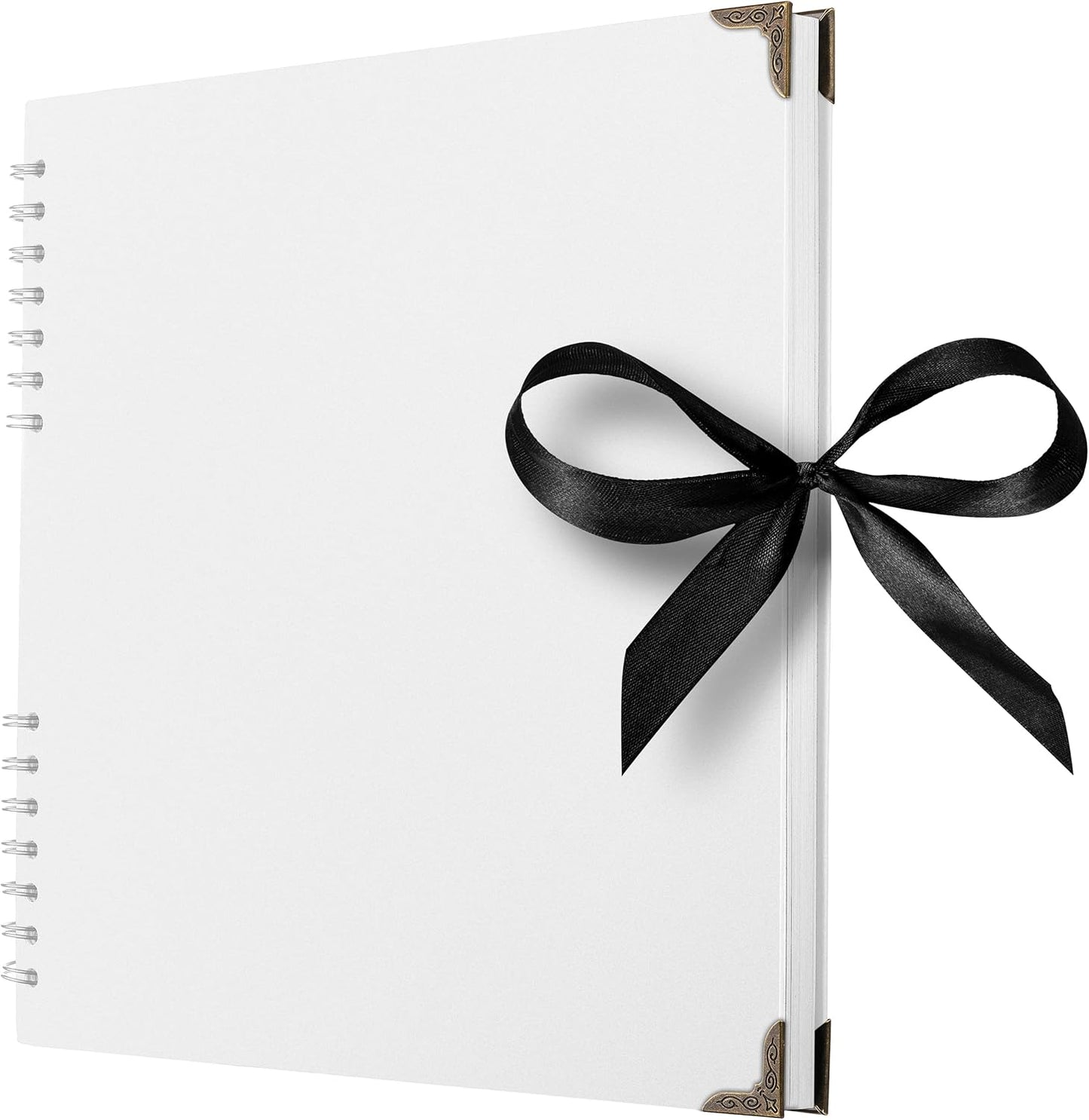 Bstorify Scrapbook Album 60 Pages (8 x 8 Inch) Brown Thick 200gsm Kraft Paper, Photo Album Scrapbook, Memory Book - Ideal for Your Scrapbooking Albums Art & Craft Projects