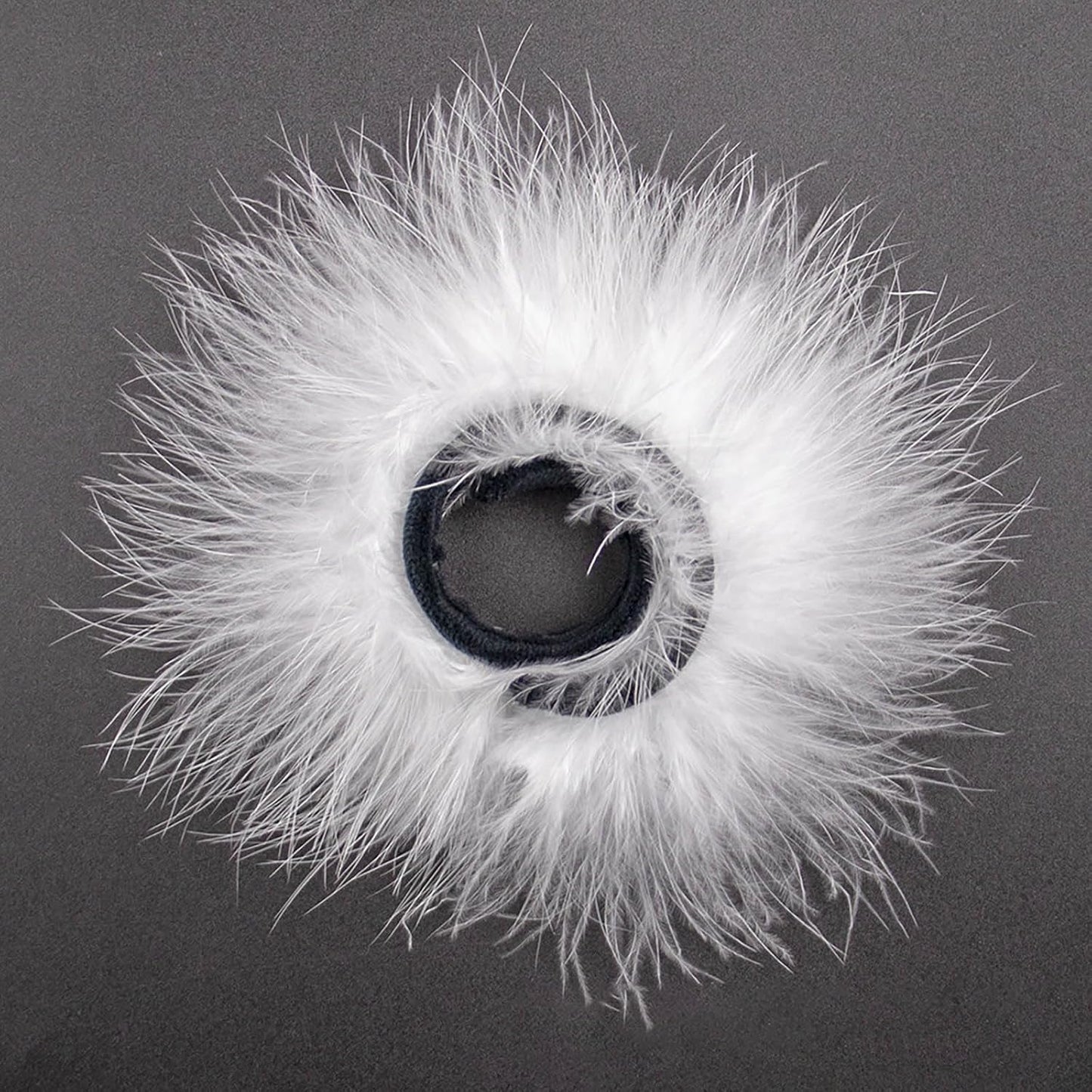 2Pcs Feather Wristbands, 9.65inch Soft Feather Wrist Slap Bracelet Cuffs, Snap Ring, Circle Slap Wrist Decoration Cuffs for Party Decoration