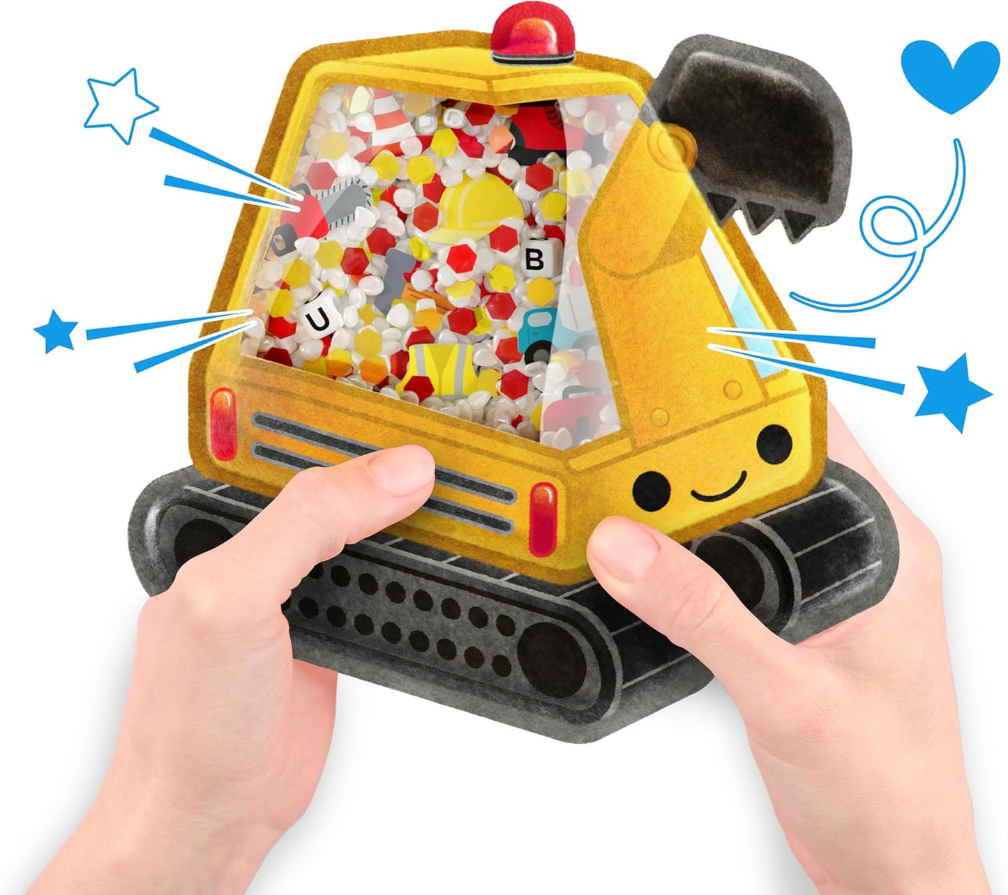 Vango BIZYBOO - The Original Seek & Find Plush - Hidden Object Search Problem Solving Educational Matching Game for Kids 2 and Up (Chill Bill)