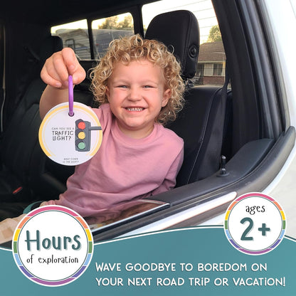 Children's Scavenger Hunt | Toddler Activities | Games for 2, 3 Year Old's & Up | Kids Educational Scavenger Hunt Cards (Travel Edition)