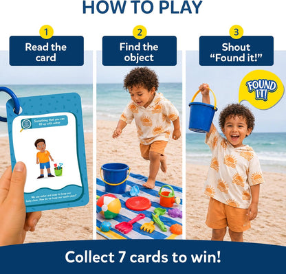 Skillmatics Outdoor Scavenger Hunt Card Game - Found It, Learning Toys, Educational Game Collections, Gifts for Kids, Boys, Girls and Families, for Ages 4, 5, 6, 7, Perfect for Home, School, Playdates