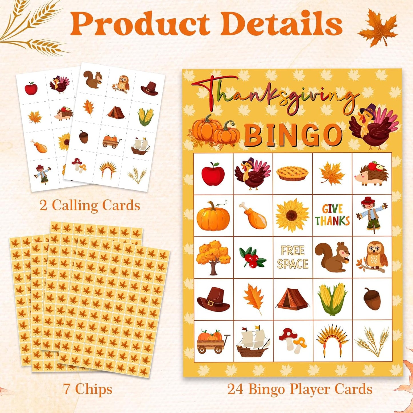 Pink Bow Baby Shower Bingo Games, 24 Player Pink Bingo Cards for Baby Shower, Gender Reveal Party Games Favors Supplies Decorations