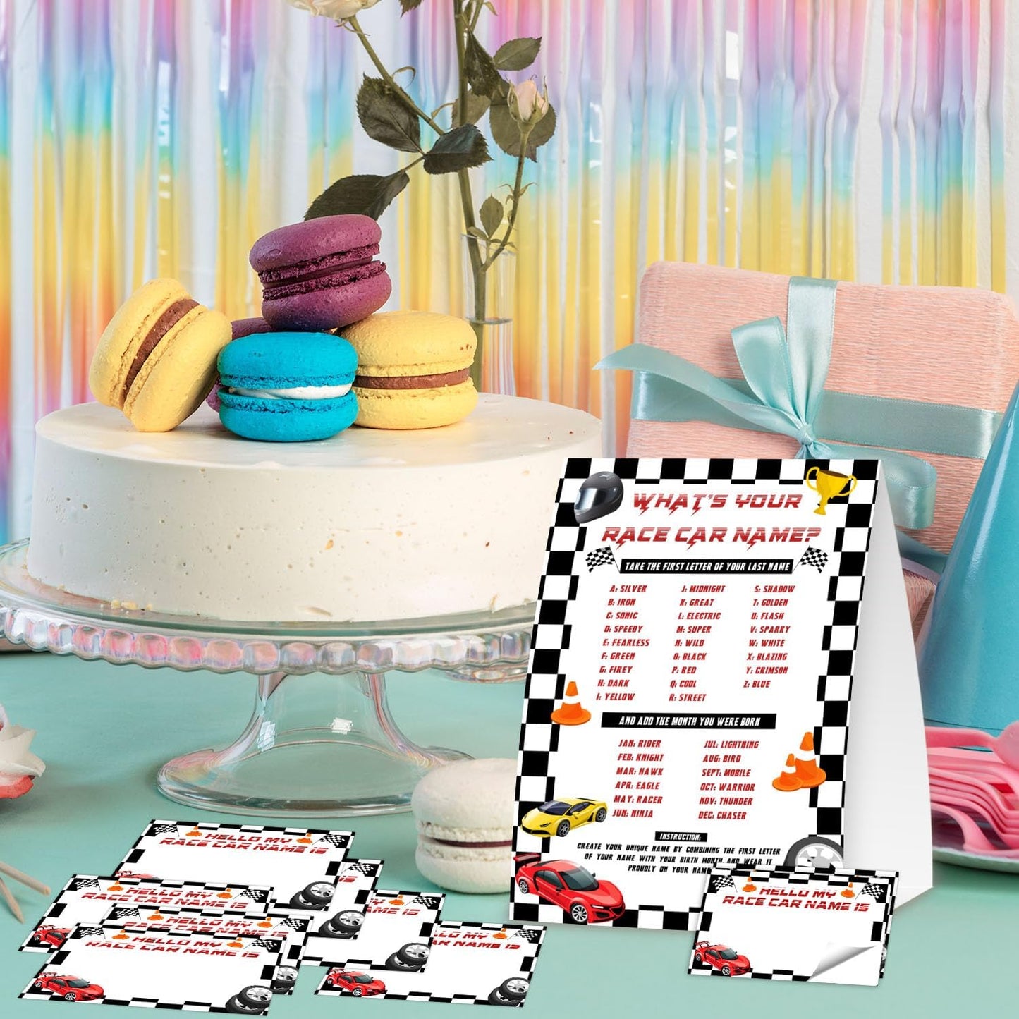 Gamer Birthday Party Decorations, Funny Video Game Party Night Favors Set,What's Your Gamer Name Perfect for Birthday Party Baby Shower Activities(31pcs)
