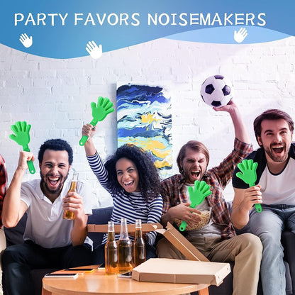 48 Pieces Royal Blue Hand Clappers 7.5 Inch Clappers Noisemakers Noise Makers Party Favors Plastic Clapper Sporting Events Cheers Ball Dance Basketball Football Noisemakers （Royal Blue）