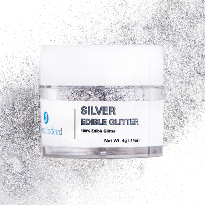 Sweets Indeed Edible Glitter, Perfect for Drinks, Cocktails, Beverages & Cake Decorating, Dessert Cake Topper, 4 grams (Gold 4g)