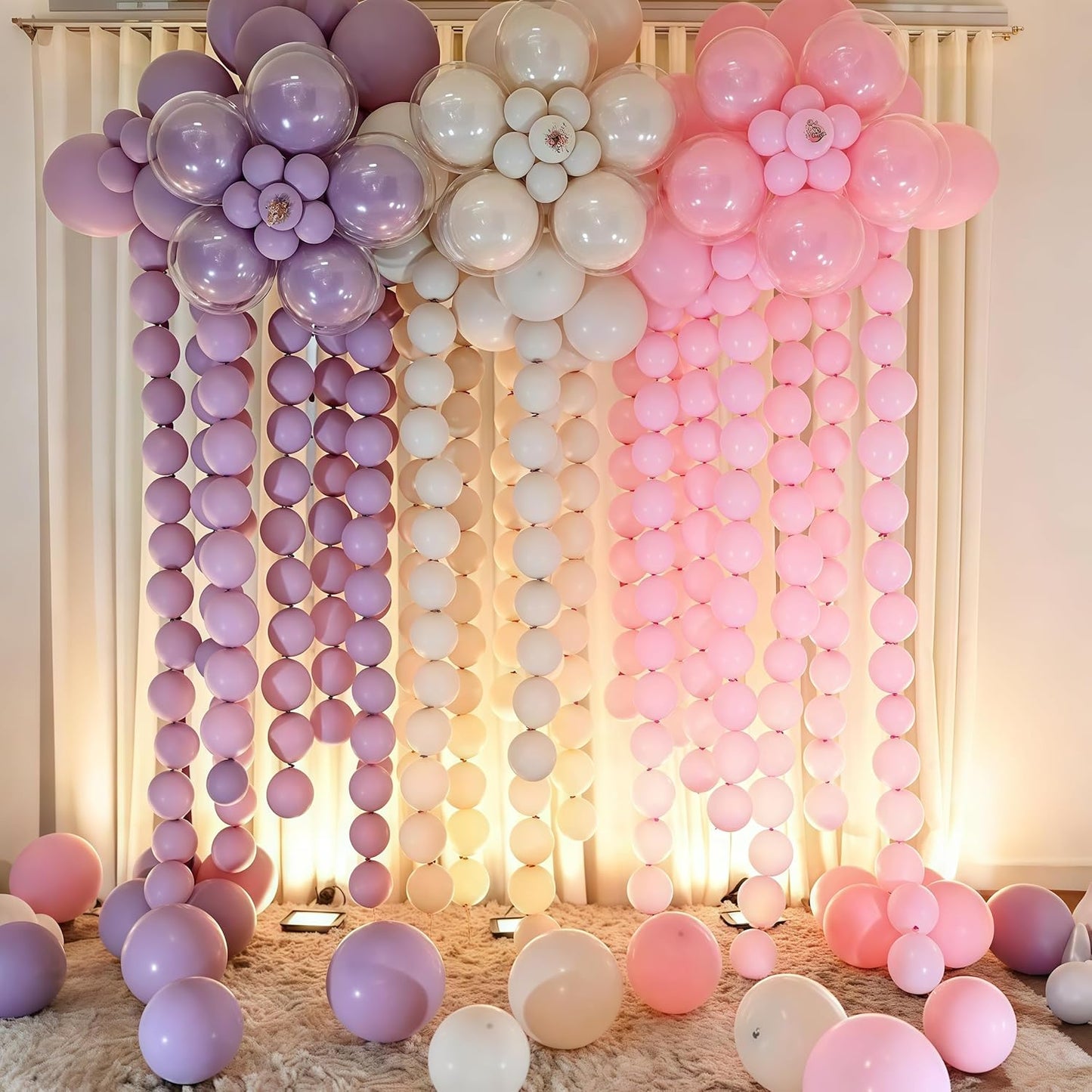 Gold Quick Link Balloons, 60PCS Linking for Balloon Wall Arch Chains, 6inch Linkable for Wedding Birthday Baby Shower Engagement Graduation Party Decorations