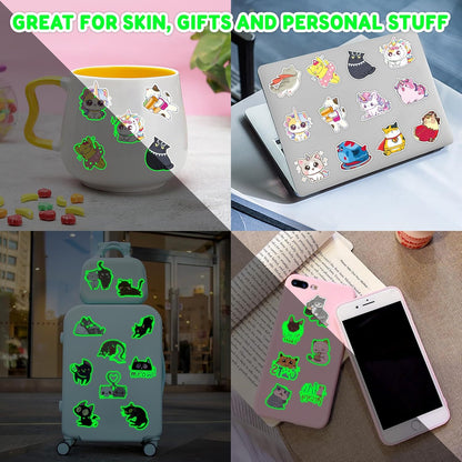 96 PCS Cat Cats Pet Pre-Cut Temporary Tattoos for Kids | Super Cute Themed Birthday Party Favors, Supplies, Decorations, Animal Paw Fake Tattoo Stickers Gifts for Boys Girls Rewards