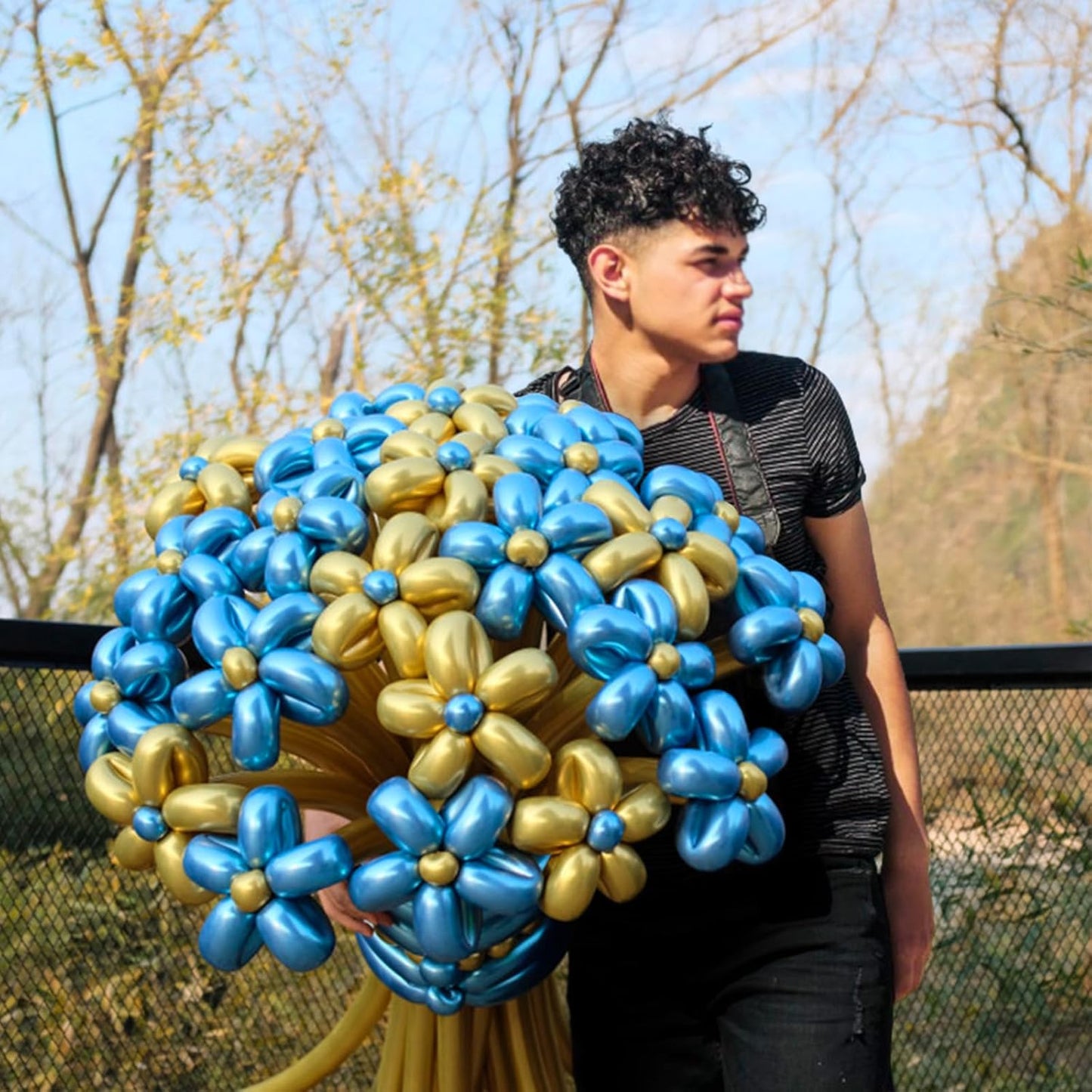 260 Balloons Clear, Thickening Long Balloons for Tying Arch, Twisting Latex Animals Magic Modeling Skinny Birthday Balloon for Kid‘s Party Wedding Decoartion Supply 100pcs