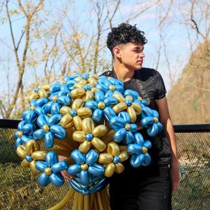260 Balloons Clear, Thickening Long Balloons for Tying Arch, Twisting Latex Animals Magic Modeling Skinny Birthday Balloon for Kid‘s Party Wedding Decoartion Supply 100pcs