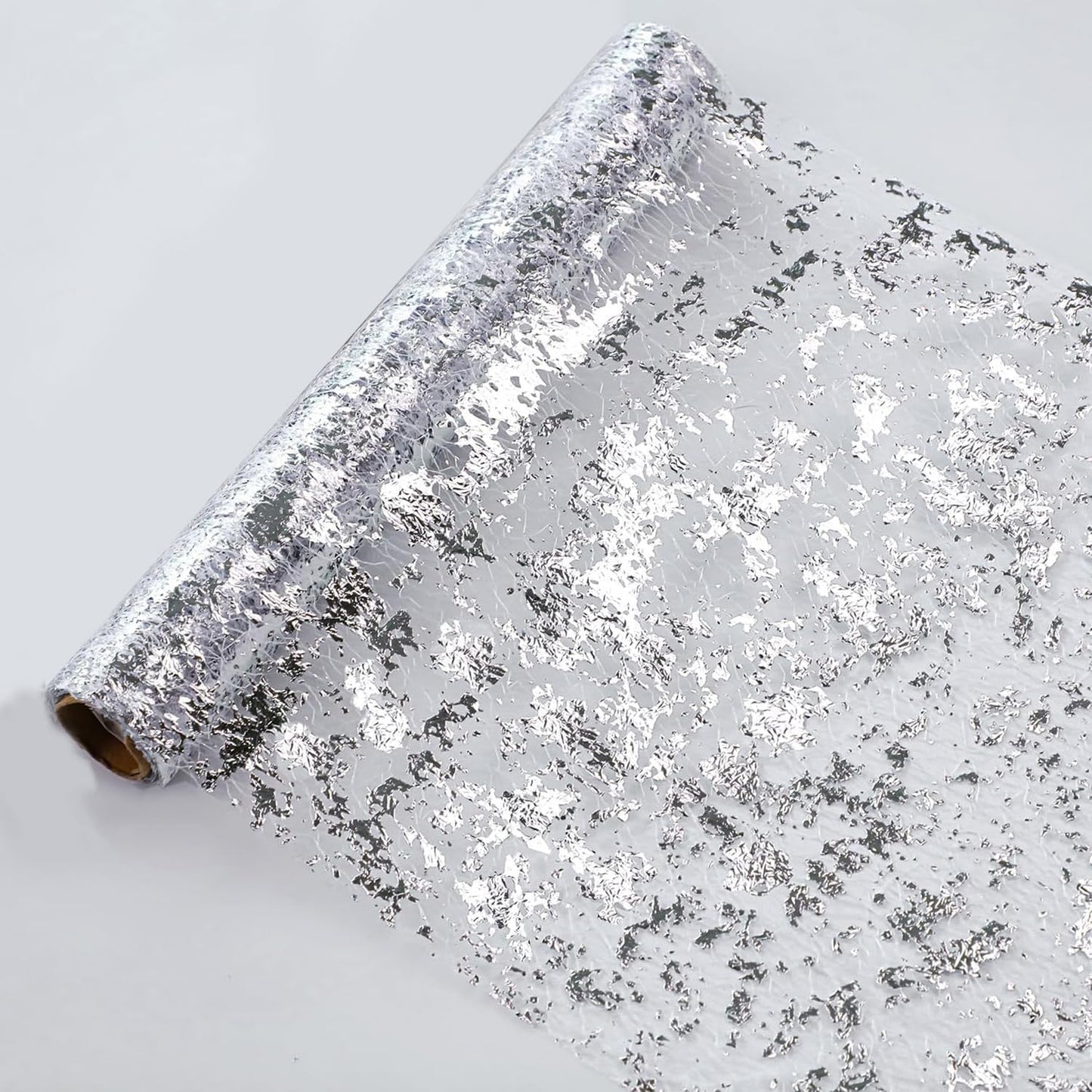 Snowkingdom 2 Pieces Gold Table Runner, Sequin Glitter Foil Metallic Thin Mesh Runner Roll 11"x108", Gold Table Decorations for Event Party, Wedding, Birthday Party, Christmas