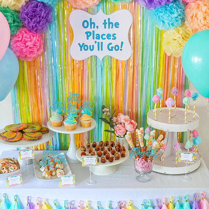 24 PCS Happy Birthday Cupcake Toppers Glitter Picks for Celebrating Anniversary Theme Party Cake Decorations Supplies Gold