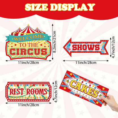 24 Pieces Retirement Decorations Retirement Party Directional Sign Retired Welcome Signs for Adults Retirement Themed Party Decorations Birthday Party Supplies