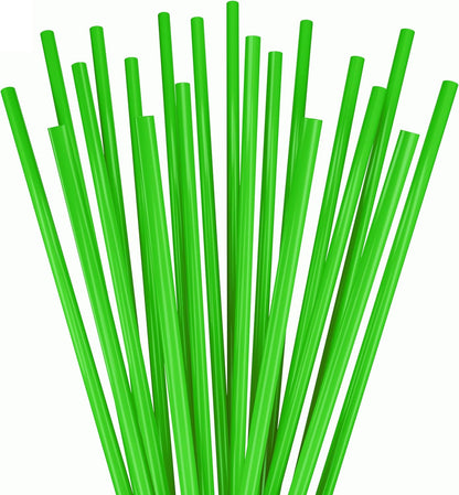 Disposable Plastic Coffee Stirrer Straw - 5 Inch Sip Stir Stick (1000, Neon)