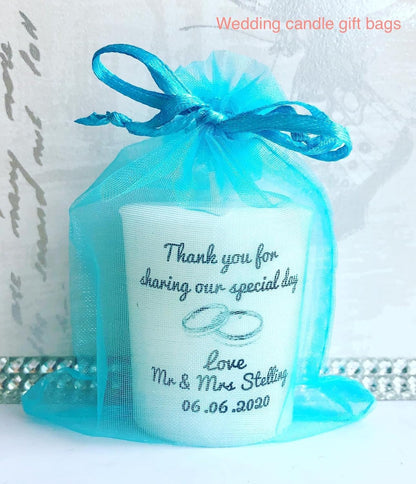 Jexila 120PCS Sheer Organza Bags 5X7 inches Mesh Drawstring Gift Bags Small for Jewelry Wedding Party Baby Shower Favor Bags (Rainbow )