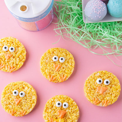 Sweets Indeed Dye-Free Candy Eyeball Sprinkles, 2.92 oz | Edible Sugar Eyeball Decorations for Cookies, Cupcakes & Cakes | No Artificial Dyes