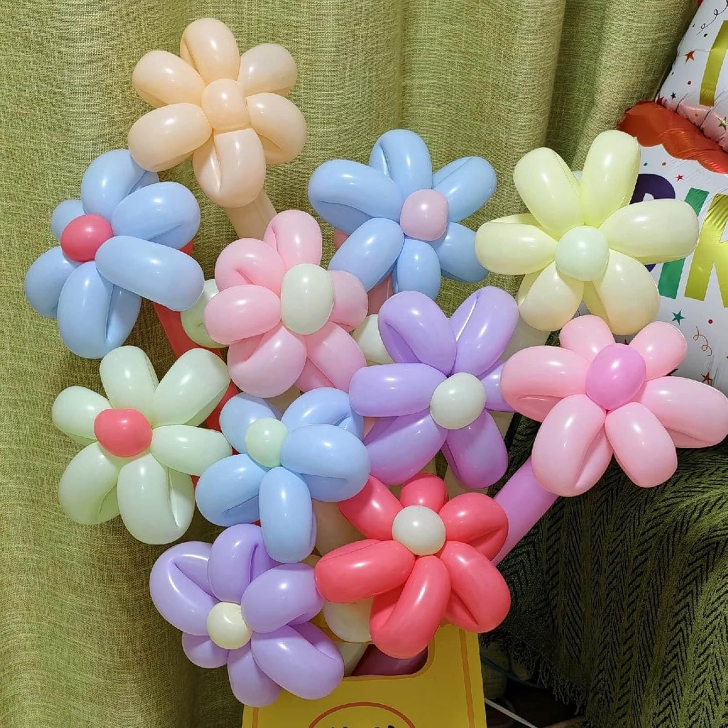 260 Balloons Clear, Thickening Long Balloons for Tying Arch, Twisting Latex Animals Magic Modeling Skinny Birthday Balloon for Kid‘s Party Wedding Decoartion Supply 100pcs