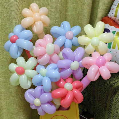 260 Balloons Clear, Thickening Long Balloons for Tying Arch, Twisting Latex Animals Magic Modeling Skinny Birthday Balloon for Kid‘s Party Wedding Decoartion Supply 100pcs