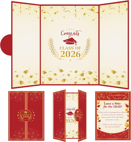 Graduation Decorations 2026 - Graduation Guest Book for Class of 2026, Signature Board Sign for High School & College Graduation Party Decor